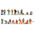 Noch NOCH16111 - Set XL "Au travail", 18 figurines