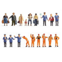 Set XL "Á la gare", 18 figurines
