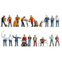 Set XL "En ville", 19 figurines (sans banc)