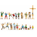 Set XL "A la montagne", 18 figurines