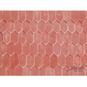 Tuiles briques plates "style gothique", 500 pièces